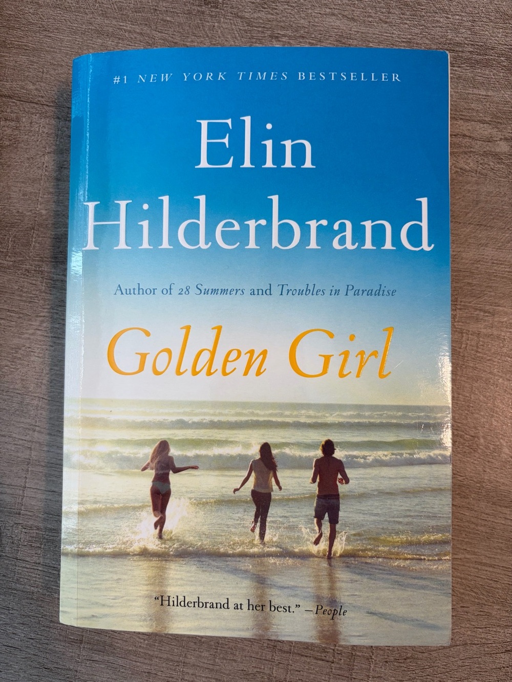 Elin Hilderbrand "Golden Girl" Paperback